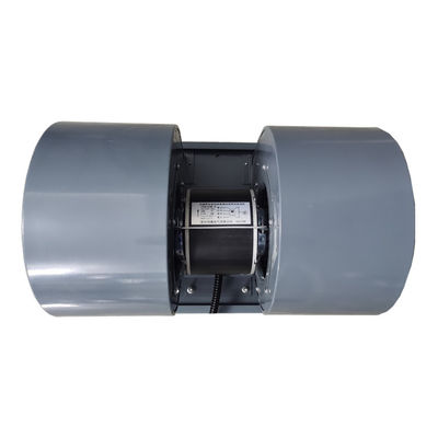 150w مروحة منفاخ الطرد المركزي المدمجة مزدوجة AC إلى الأمام لاستخراج الهواء من خطوط الأنابيب