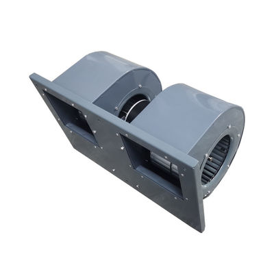 150w مروحة منفاخ الطرد المركزي المدمجة مزدوجة AC إلى الأمام لاستخراج الهواء من خطوط الأنابيب