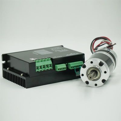 56JBX DC24v 20-100W محرك بدون فرشاة مع علبة تروس كوكبية لمعدات التحكم الدقيقة