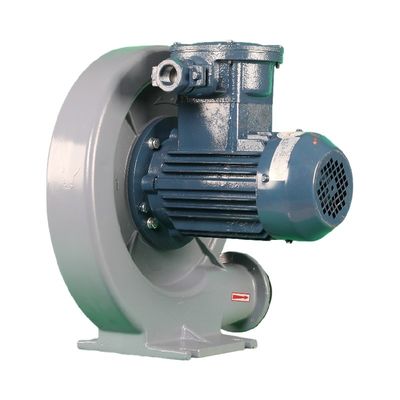 مروحة الهواء الطائرة المركزية الفضية / الرمادية 1000-3000RPM للاختراق وإمدادات الهواء القناة